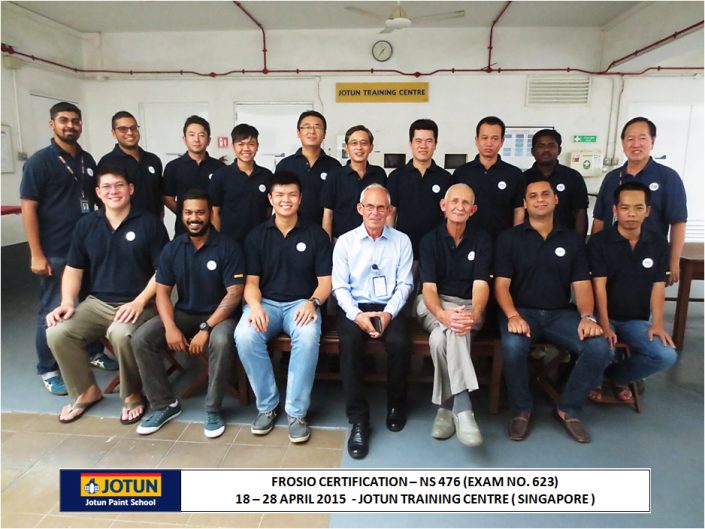 Another successful course in Singapore FROSIO A Leading Certifying